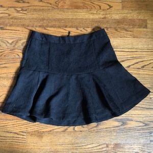 Like new black skater skirt size 14